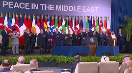 Bill Clinton: Trump şi actorii regionali „merită toate laudele” pentru acordul de încetare a focului / Cine a fost la summitul din Egipt şi ce le-a spus şeful Casei Albe