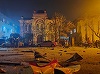 Un salvator ucis în Harkov şi o sinagogă avariată la Kiev în atacuri ruseşti. Alţi cinci salvatori răniţi, dar şi opt persoane la Kiev şi doi lucrători feroviari în Sumî. Armata ucraineană anunţă că Rusia a lansat 130 de drone, Moscova anunţă că a doborât