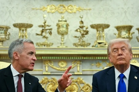 Trump denunţă un ”truc murdar”, după ce Canada retrage o campanie publicitară televizată împotriva taxelor vamale cu citate dintr-un discurs suţinut în 1987 de republicanul Reagan