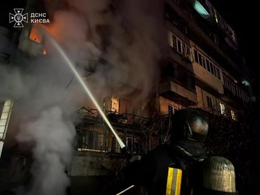 Trei morţi şi aproape 30 de răniţi, după un atac cu drone ruseşti asupra Kievului