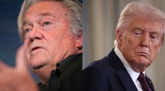 ”N-ar fi bine”. Trump exclude să fie vicepreşedinte pentru a rămâne la Casa Albă în 2028, după ce Bannon dezvăluie în The Economist o ”strategie” în acest sens, care va fi prezentată ”la momentul oportun”