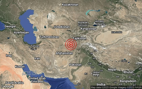Cutremur cu magnitudinea 6,3 în nordul Afganistanului