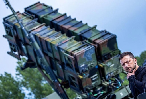 Ucraina a primit sisteme de tip PATRIOT suplimentare de la Germania, anunţă Zelenski