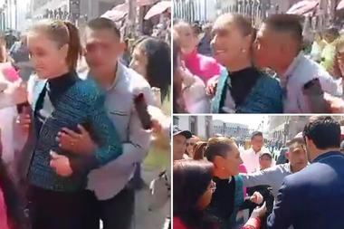 Mexic - Preşedinta Claudia Sheinbaum, agresată sexual în plină stradă în timpul unei deplasări - VIDEO