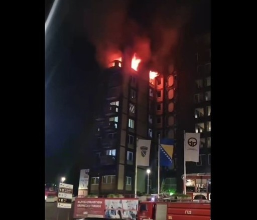 Unsprezece persoane au murit într-un incendiu la un azil din Bosnia - VIDEO
