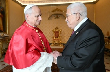 Mahmoud Abbas, primit pentru prima oară de către Papa Leon al XIV-lea