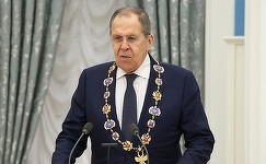 A reapărut Lavrov. Ministrul rus de externe afirmă că se lucrează la ordinul lui Putin în legătură cu un posibil test nuclear. Instrucţiunile au fost date în şedinţa Consiliului de Securitate de la care Lavrov a lipsit
