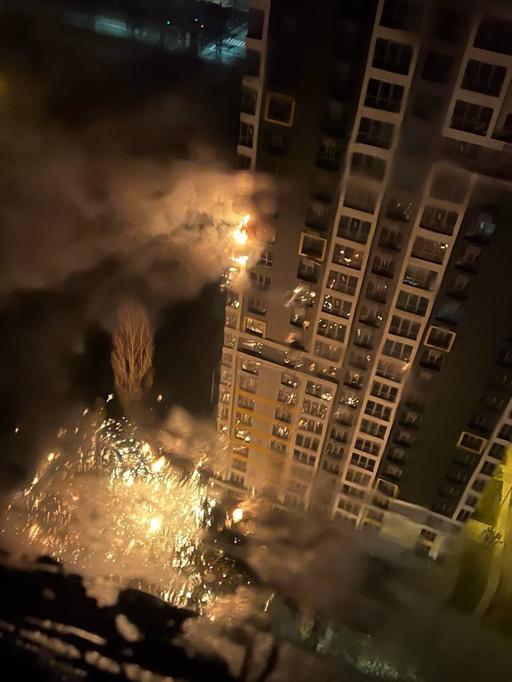 Ucraina: O persoană a murit şi ale 15 au fost rănite într-un „atac masiv” rus asupra Kievului