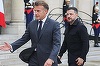 Macron urmează să-l primească luni pe Zelenski, anunţă Palatul Élysée
