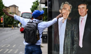 Trump îi acuză pe democraţi că promovează ”din nou farsa Epstein”. "Epstein era un democrat. El e problema democraţilor, nu problema republicanilor”. ”Câţiva republicani slabi au căzut în ghearele (democraţilor) pentru că sunt nişte ramoliţi şi idioţi”