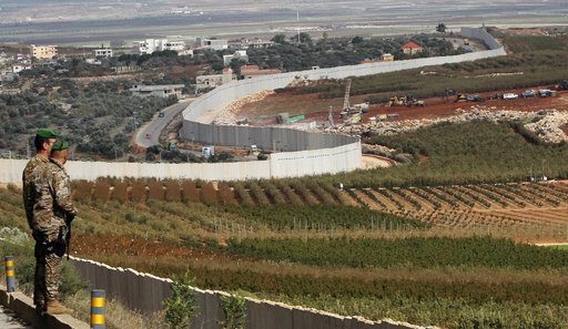 Libanul va depune o plângere la ONU împotriva Israelului în legătură cu zidul de frontieră, care ar fi depăşit Linia Albastră