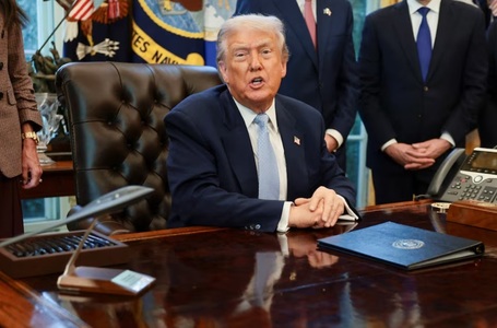 Trump ameninţă, în Biroul Oval, că n-are ”nicio problemă” să lanseze atacuri în Mexic pentru a opri traficul de droguri