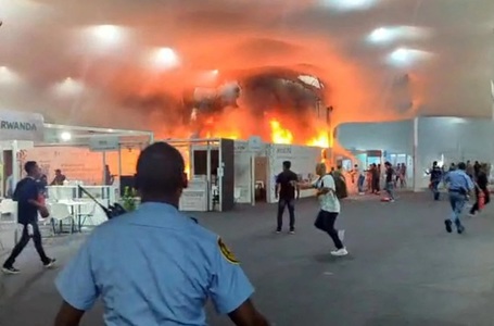 Un incendiu izbucneşte în locul în care se desfăşoară COP30, la Belem, în Brazilia. Evacuări şi panică