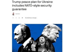 Axios dezvăluie un nou document în trei puncte, care prevede garanţii de securitate oferite Ucrainei timp de zece ani.El a fost trimis după planul în 28 de puncte. Conţine garanţii ”calchiate pe principiile Articolului 5 al NATO” şi preia conceptul de ”se