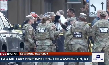 UPDATE - Doi militari, membri ai Gărzii Naţionale, au fost împuşcaţi într-un „atac ţintit” în apropierea Casei Albe. Un suspect a fost arestat