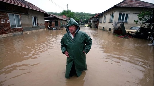 Inundaţii puternice în sud-estul Bulgariei