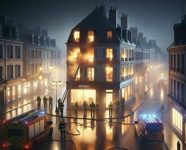 Cinci morţi şi un rănit în nord-estul Franţei, într-un incendiu într-o clădire cu trei niveluri la Neuves-Maisons, în în Meurthe-et-Moselle