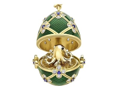 Poliţia din Noua Zeelandă a recuperat colierul cu un ou Fabergé înghiţit, după o aşteptare de şase zile