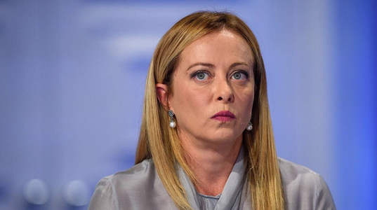 Giorgia Meloni a promis ajutor de urgenţă Ucrainei într-o convorbire telefonică cu Zelenski