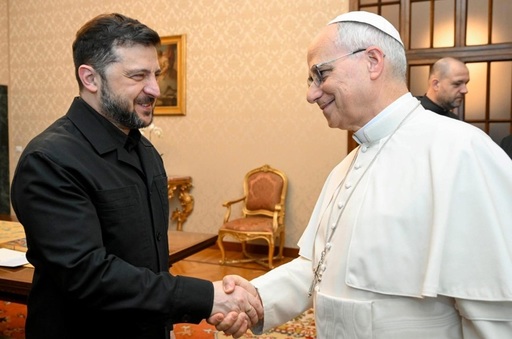 Zelenski se întâlneşte cu Papa şi pregăteşte o propunere revizuită a planului Trump în vederea oprii Războiului din Ucraina