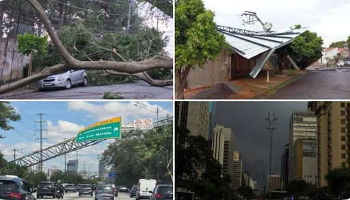 O furtună deosebit de violentă a lovit oraşul São Paulo, provocând întreruperi masive de curent electric şi anularea zborurilor. Compania de electricitate Enel, în centrul unei controverse - VIDEO