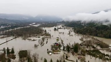 Ploile torenţiale au provocat inundaţii pe zone extinse, ducând la evacuarea oamenilor, în zona Pacific Nortwest