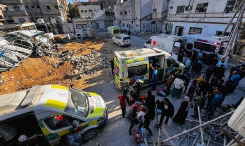 Peste 1.000 de persoane au murit, începând din iulie 2024, aşteptând o evacuare medicală urgentă din Fâşia Gaza, anunţă OMS