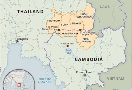 Un emisar al Chinei vizitează Cambodgia pentru a calma confruntările de la graniţa cu Thailanda