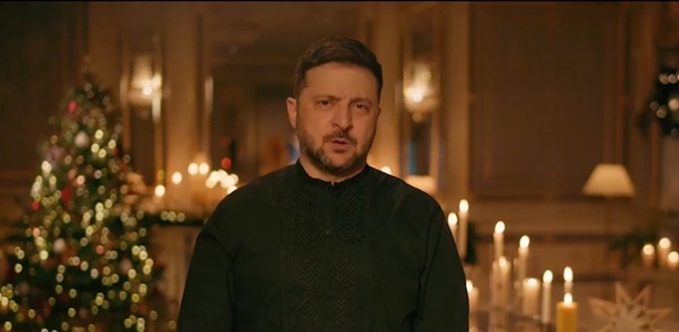 ”«Să piară», ne-am putea gândi”, spune Zelenski în mesajul de Crăciun, referindu-se la Putin