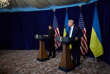 Sky News: Momentul în care Volodimir Zelenski şi-a pierdut mimica impenetrabilă în timpul conferinţei de presă comune cu Donald Trump