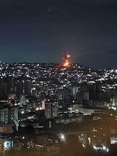 Explozii puternice în capitala Venezuelei