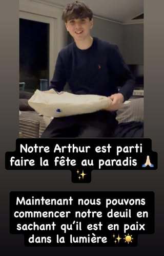 „Arthur al nostru a plecat acum să petreacă în Paradis”. Mama unui băiat de 16 ani a anunţat moartea fiului său în tragedia de Crans-Montana