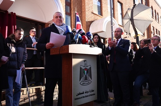 Ambasada Palestinei, inaugurată la Londra, ”un moment istoric”, salută Charles al III-lea