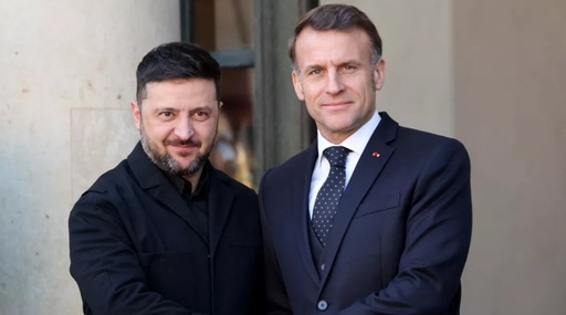 Zelenski soseşte la Palatul Élysée cu speranţe mari, la un summit al liderilor celor 35 de ţări ale Coaliţiei Voluntarilor 