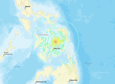 Cutremur cu magnitudinea 6,7 în Filipine / Autorităţile se aşteaptă la pagube şi replici
