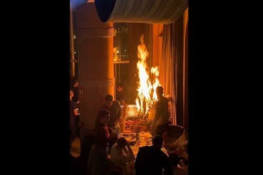 Artificii cu scântei provoacă un început de incendiu în restaurantul Fanatico din Madrid, la mai puţin de două săptămâni de la drama de la Crans-Montana