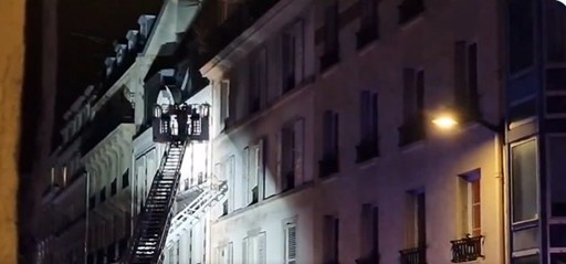 Paris - Cel puţin un rănit grav după ce un apartament s-a prăbuşit peste cel de dedesubt  Alte 19 persoane au fost rănite uşor