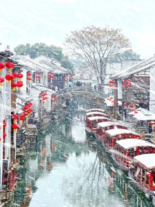 Val neobişnuit de ger în sudul Chinei, unde săptămâna trecută erau 20 de grade Celsius / Ninsori rare în Shanghai – FOTO / VIDEO