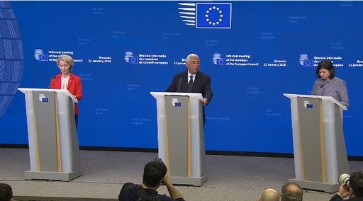 Merz, Macron, Meloni, Tusk şi Frederiksen au plecat de la summitul UE fără să facă declaraţii
