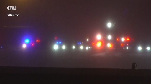 Cel puţin şapte morţi şi un rănit grav în SUA, în prăbuşirea unui avion privat pe timpul furtunii Fern, pe Aeroportul Internaţional Bangor, în Maine