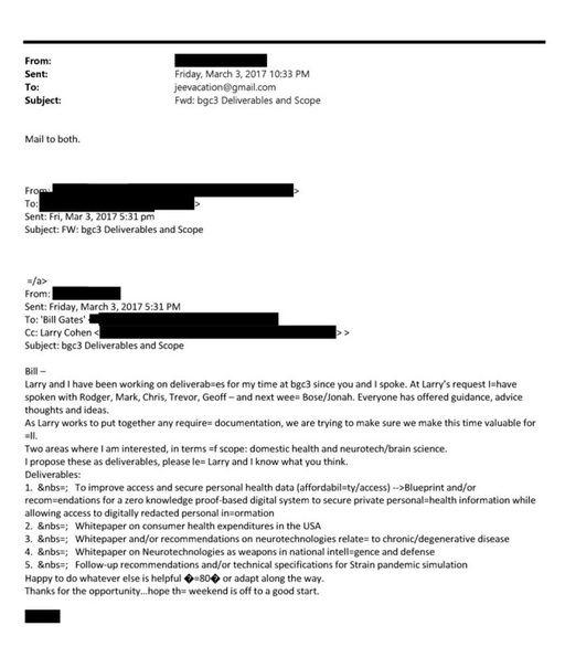 Bill Gates şi Jeffrey Epstein discutau în 2017 despre posibile pandemii