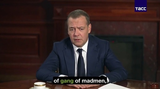 Medvedev: Puterile europene n-au reuşit să învingă Rusia în Ucraina, ci să-şi provoace pagube grave încercând s-o facă. ”Europa m-a surprins mult” ”fiindcă îşi subminează fundamentele existenţei prin propriile acţiuni. Este pur şi simplu incredibil”. ”N-au realizat nimic”