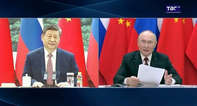 Vladimir Putin cataloghează drept ”factor stabilizator” alianţa Rusiei cu China, într-o reuniune prin videoconferinţă cu Xi Jinping