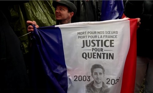 Cazul „Quentin” aprinde spiritele în Franţa. Tânărul activist de extremă dreapta a murit după ce a fost bătut la un miting de militanţi de extremă stânga