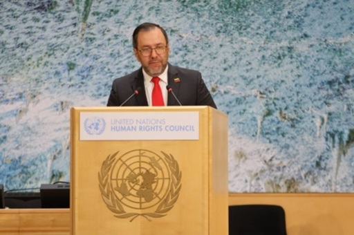 Ministrul venezuelean de Externe Yvan Gil Pinto cere, la tribuna ONU, eliberarea ”imediată” a lui Maduro