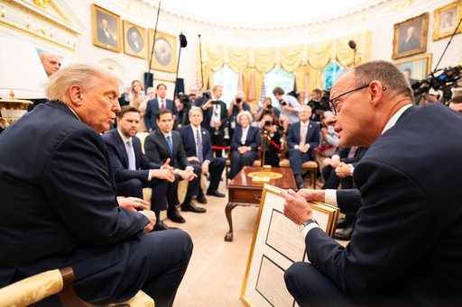 Cancelarul german se duce marţi în Statele Unite cu o poziţie europeană comună în privinţa taxelor vamale