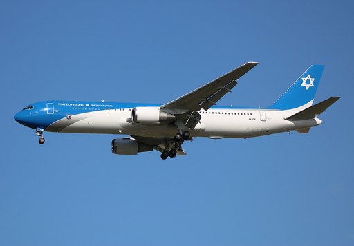 Avionul guvernului israelian a fost garat la Berlin din motive de siguranţă