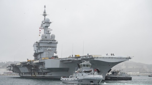 Statul Major francez dezminte o redesfăşurare a portavionului Charles de Gaulle în Orientul Mijlociu