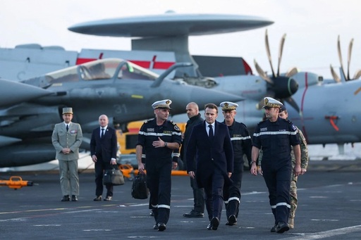 ”Nu participăm la un conflict în curs”, transmite armatei franceze Macron de la bordul portavionului francez Charles de Gaulle, în largul Cretei. Războiul în O.Mijlociu poate dura ”mai multe săptămâni”