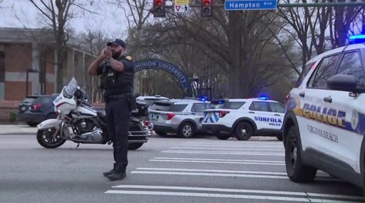 Doi răniţi într-un atac armat în SUA, la Universitate Old Dominion din Norfolk. Atacatorul, ucis prin împuşcare de către poliţişti